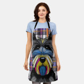 Scottie Dog Schürze (Getragen)