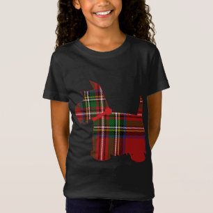 Scottie Dog Scottish Terrier Royal Stewart T-Shirt