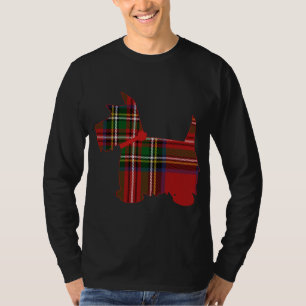 Scottie Dog Scottish Terrier Royal Stewart T-Shirt