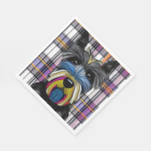 Scottie Dog Serviette (Ecke)