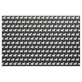 Scottie Dog Silhouette Pet Scotty Stoff (Fat Quarter (45,7 x 55,9 cm))