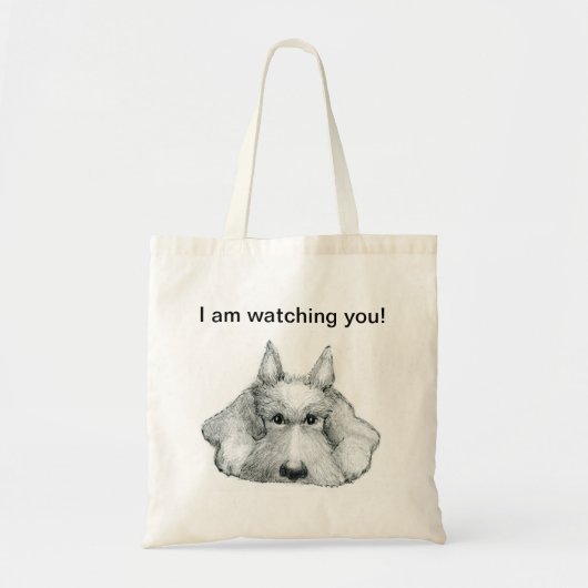 Scottie Dog Tote Bag Tragetasche (Vorne)