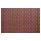 Scottie Dog über Red Scottish Tartan Stoff (Yard (91,4 cm))