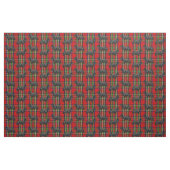 Scottie Dog über Red Scottish Tartan Stoff (Fat Quarter (45,7 x 55,9 cm))
