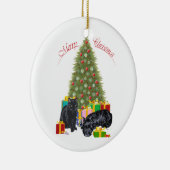 Scottie Dog und Kitty Ornament (Rechts)