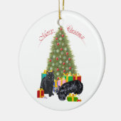Scottie Dog und Kitty Ornament (Links)