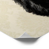 Scottie Dog und Rote Vögel Poster (Ecke)