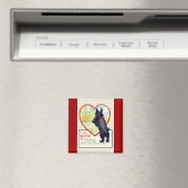 Scottie dog Valentine Scottish Terrier Magnet (In Situ (Geschirrspüler))