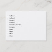 Scottie Dog Walking Pet Business Cards Visitenkarte (Rückseite)