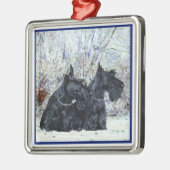 Scottie Dogs Ornament (Links)