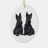 Scottie Dogs Ornament (Rechts)