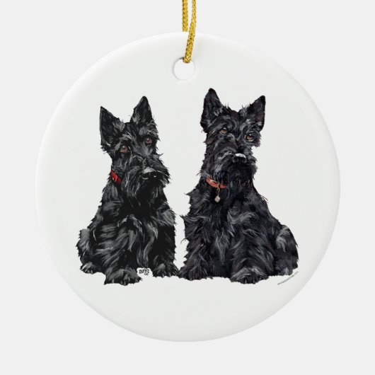 Scottie Dogs Ornament (Vorne)
