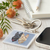 Scottie Dogs Schlüsselanhänger (Vorderseite rechts)