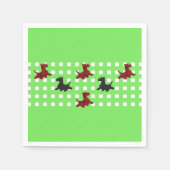 Scottie Dogs Serviette (Vorderseite)