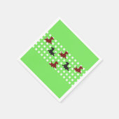 Scottie Dogs Serviette (Ecke)