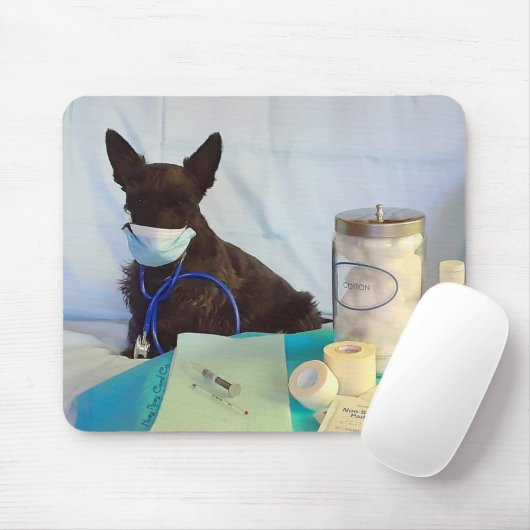 Scottie Dogtor Mousepad (Mit Mouse)