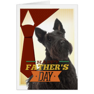 Scottie Father's Day Card