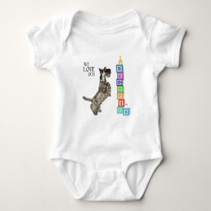 Scottie findet einen Preis Baby Strampler