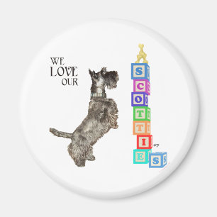 Scottie findet einen Preis Magnet