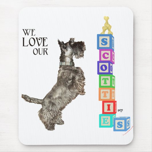 Scottie Finds a Prize Mousepad (Vorne)