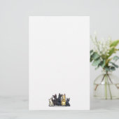Scottie Five Briefpapier (Stehend Vorderseite)