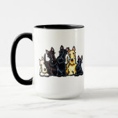 Scottie Five Tasse (Links)