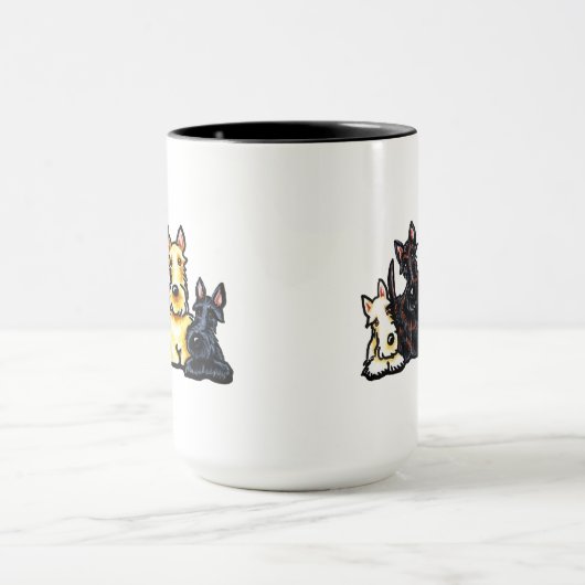 Scottie Five Tasse (Zentrum)