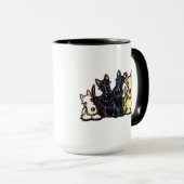 Scottie Five Tasse (VorderseiteRechts)