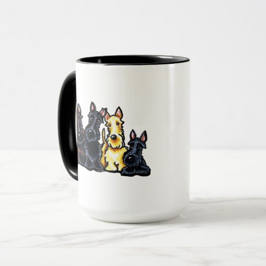 Scottie Five Tasse (Vorderseite Links)