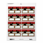 Scottie Fun Christmas Gift Tag Scottish Terrier (Vorne)