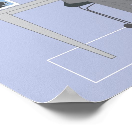 Scottie Gal Working - Poster (Ecke)