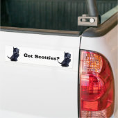 Scottie - got Plätzchen? Autoaufkleber (Auf Lkw)