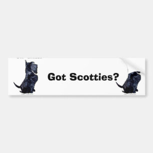 Scottie - got Plätzchen? Autoaufkleber