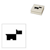 Scottie Gummistempel (Stempel)