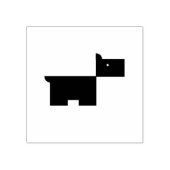 Scottie Gummistempel (Prägung)
