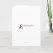 Scottie Holiday Card Feiertagskarte (Rückseite)