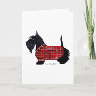 Scottie Holiday Jacket Feiertagskarte