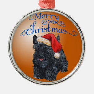 Scottie-Hund-Anhänger Ornament Aus Metall