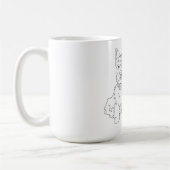 Scottie-Hund-Duo Kaffeetasse (Links)