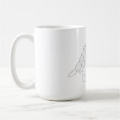 Scottie Hund Engel Kaffeetasse (Links)