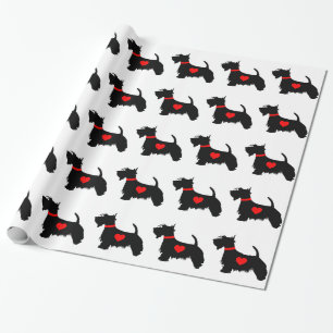 Scottie-Hund-Geschenkpapier Geschenkpapier