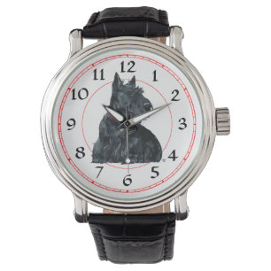 Scottie Hund rockt umher Armbanduhr