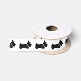 Scottie-Hund Satinband