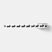 Scottie-Hund Satinband (Vorderseite)