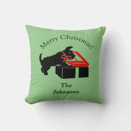 Scottie Hund Weihnachtsdekoration Wurfkissen Kissen