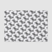 Scottie-Hunde Seidenpapier (Vorderseite)