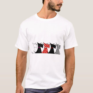 Scottie-Hunde T-Shirt