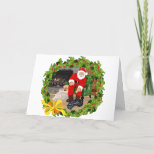 Scottie-Hunde zu Weihnachten
