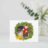 Scottie-Hunde zu Weihnachten (Stehend Vorderseite)