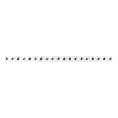 Scottie-Hundeband Satinband (Vorderseite)